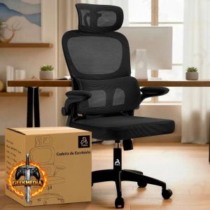 Cadeira de Escritório Ergonômica FivDaily C600 Preta