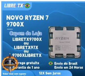 Processador AMD Ryzen 7 9700X AM5