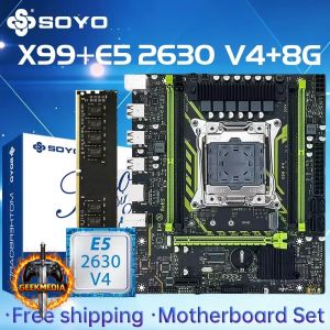 Kit X99 Soyo D4  Xeon E5 2630 V4 (sem RAM)