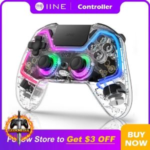 Controle IINE BASTET com Hall Effect para PS4/Switch/PC/Android/IOS