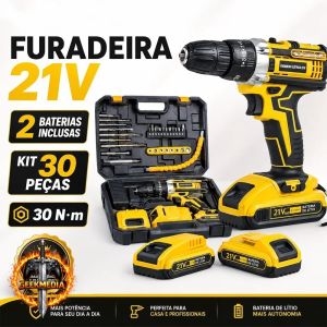Furadeira Sem Fio 21V