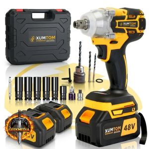 Chave De Impacto 48V Elétrica Profissional Parafusadeira 450NM Brushless