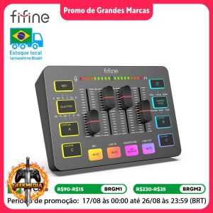 Mixer USB FIFINE AmpliGame SC3
