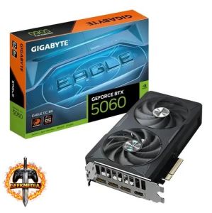 Placa de Vídeo Gigabyte RTX 5060 Eagle OC 8GB GDDR7 128bits