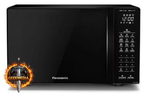 Panasonic Microondas Dupla Refeição 34L Black Glass