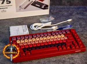 Teclado Mecânico Akko x Veekos K75 Layout 75% ANSI US Hot-swappable RGB