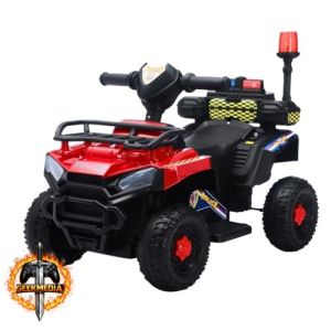 Carro Elétrico Infantil Policial 6V Maxi Toys
