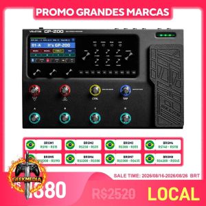 Pedaleira VALETON GP-200 para Guitarra e Baixo