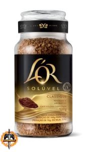 L'OR Café Solúvel Classique Pote de Vidro 130g