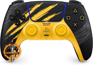 Controle sem fio DualSense Edição Limitada Amarelo Marvel's Wolverine