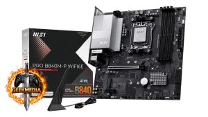 Placa Mãe MSI PRO B840M-P WiFi6E AMD Ryzen AM5 DDR5 mATX