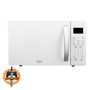 Micro-Ondas Philco 20L Branco Limpa Fácil PMO23B