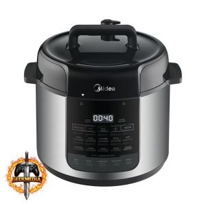 Panela de Pressão Elétrica 5L NutriPro Inox Midea