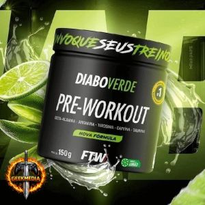 Pré Treino Diabo Verde Pre-Workout 150g FTW