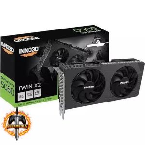 Placa De Vídeo Inno3d Rtx 5060 Twin X2 8GB Gddr7 Preta
