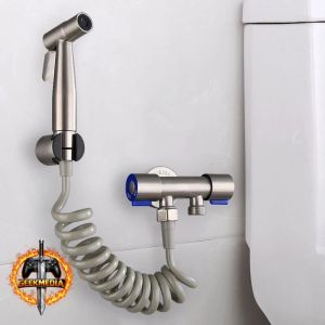 Kit de Bidê para Vaso Sanitário em Aço Inoxidável