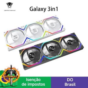 Kit 3 Fans Magnéticas Jungle Leopard Galaxy v1 aRGB 5v