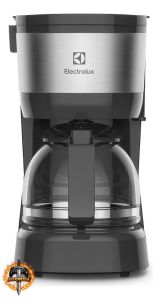 Cafeteira Elétrica Electrolux ECM10 Jarra de Vidro Inox