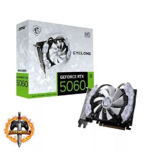 Placa de Vídeo NVIDIA GeForce MSI RTX5060 8GB Cyclone OC