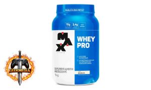 Whey Protein 1kg Whey Pro Max Titanium Sabor Baunilha