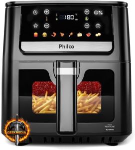 Air Fryer Philco 6,5L Visor Glass 1700W PAF65 127V