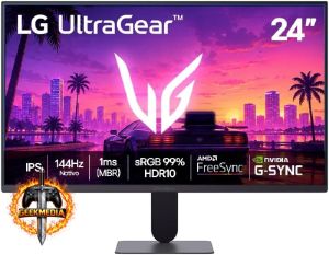 Monitor LG UltraGear 24G411B-B 24" FHD 144Hz 1ms