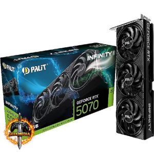 Placa de Vídeo GeForce NVIDIA PALIT RTX5070 12GB INFINITY 3 GDDR7