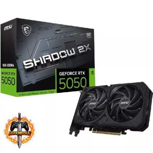 Placa de Vídeo NVIDIA GeForce MSI RTX 5050 8GB Shadow 2X OC GDDR6