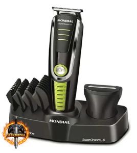 Aparador de Pelos Mondial Super Groom 6 BG-04 Recarregável