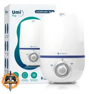 Umidificador de Ar Ultrassônico Dellamed Umi Pop Health 2,3L Branco