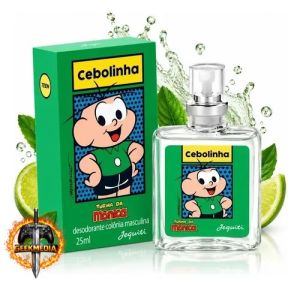 Perfume Colônia Miniatura Cebolinha Turma da Mônica Jequiti 25ml