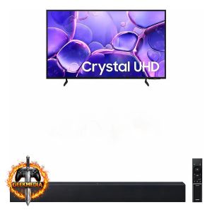 Smart TV Samsung 55" Crystal UHD 4K  Soundbar HW-B400F