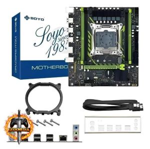 Kit Placa-mãe Soyo X99 D4  Processador Intel Xeon E5-2630 V4