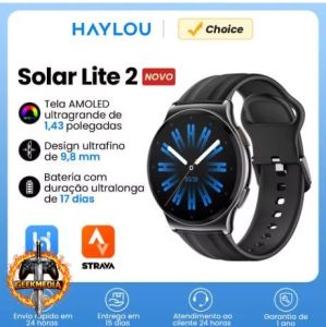 Smartwatch Haylou Solar Lite 2 AMOLED 1.43''