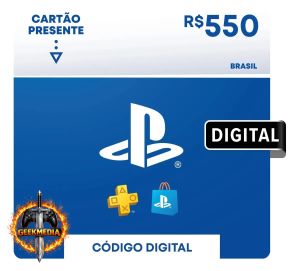 Gift Card Sony PlayStation Store R 550 (Digital)