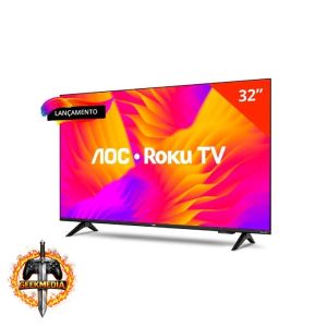 Smart TV AOC DLED 32" Roku TV Quad Core
