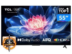 Smart TV 55" TCL 4K UHD QLED 55T6C Google TV