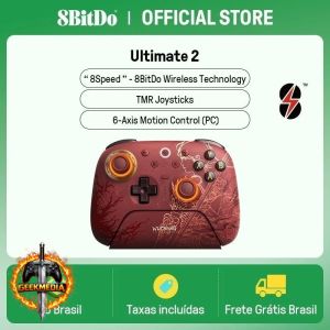 Controle 8BitDo Ultimate Wireless WUCHANG Edição Limitada