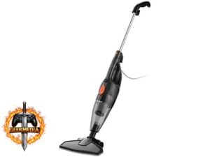 Aspirador de Pó 2 em 1 Gaabor Smart Sweep 1000W com Filtro HEPA Preto