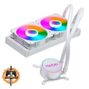 Water Cooler Mach1 Logic Gk240w RGB 240mm Branco