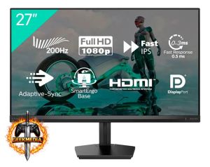 Monitor Gamer Philips Evnia 27" 200Hz 0.3ms IPS Full HD
