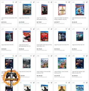 20% OFF em Jogos Selecionados