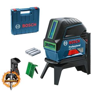 Nível Laser Verde Bosch GCL 2-15 G 15m com Pontos de Prumo