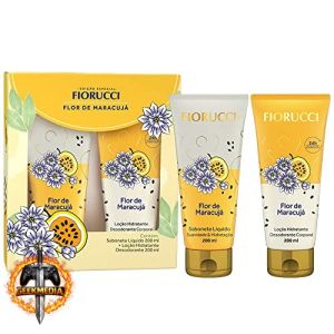 Kit Fiorucci Sabonete Líquido e Loção Hidratante Flor de Maracujá 200ml