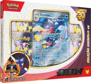 Pokémon Celebração de 30 anos Box Ex Greninja
