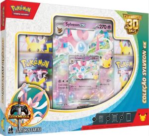Pokémon Celebração de 30 anos Box Ex Sylveon