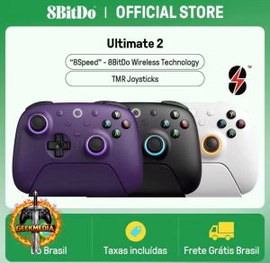 Controle Sem Fio 8BitDo Ultimate 2 para PC e Android