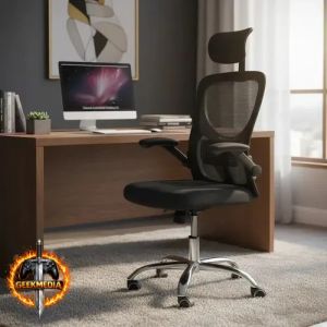 Cadeira de Escritório Ergonômica Ravena Preto