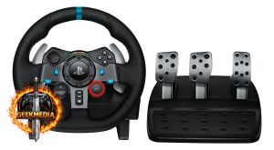 Volante Gamer Logitech G29 Driving Force Preto