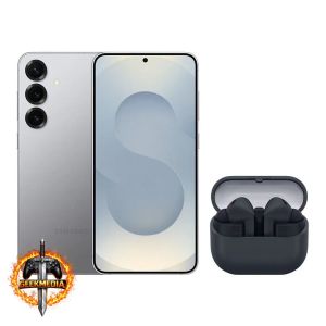 Samsung Galaxy S25 512GB Prata  Galaxy Buds3 Fe Preto